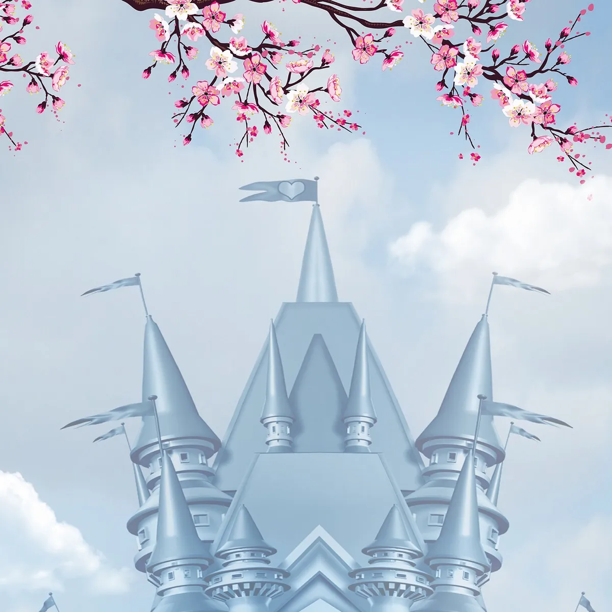 Дизайнерские фотообои рулонные Citydecor Princess 7 на флизелиновой основе 100x260 см 