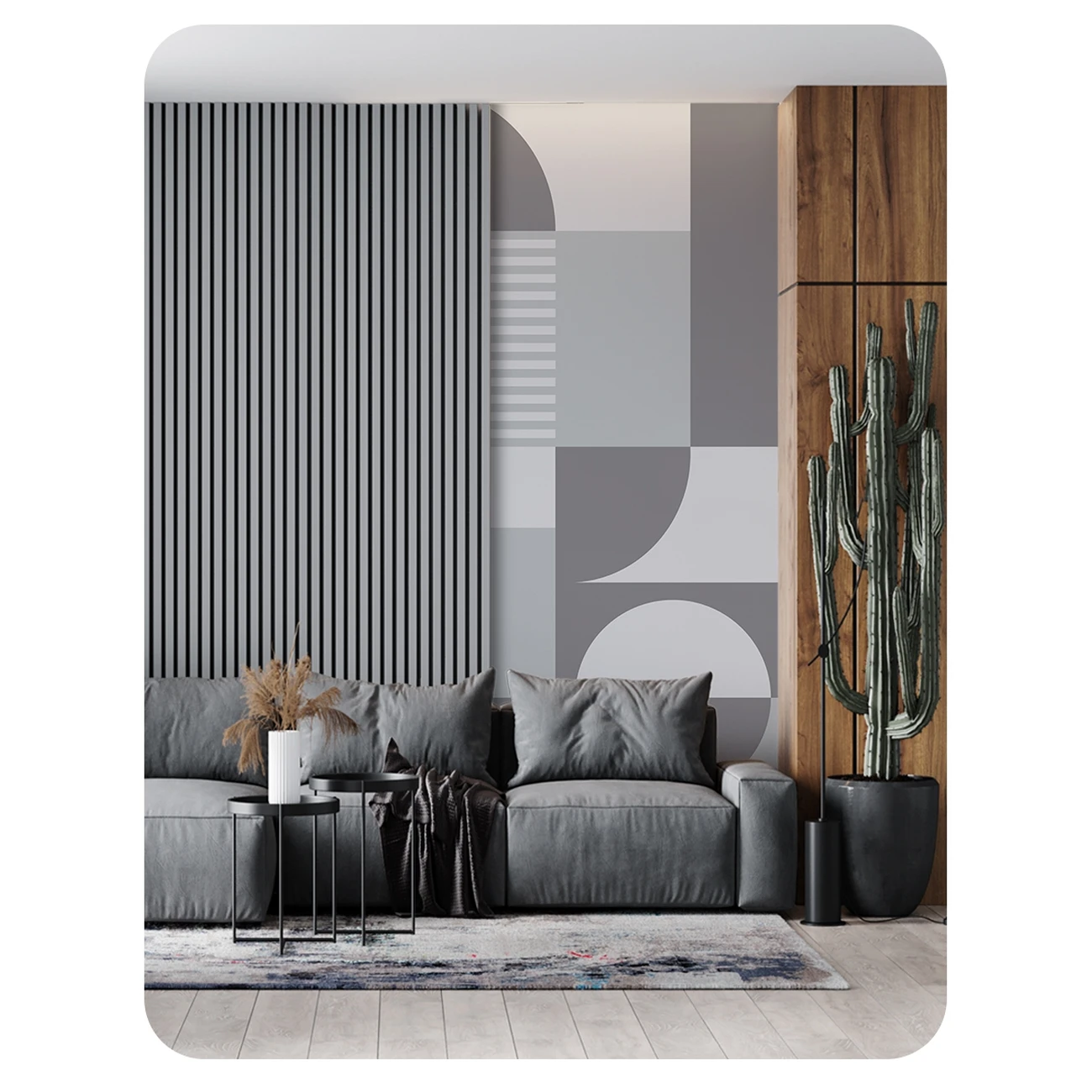 Фотообои рулонные Citydecor Scandi 36 на флизелиновой основе 100x260 см