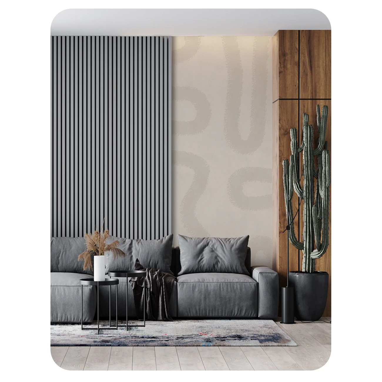 Фотообои рулонные Citydecor Scandi 37 на флизелиновой основе 100x260 см