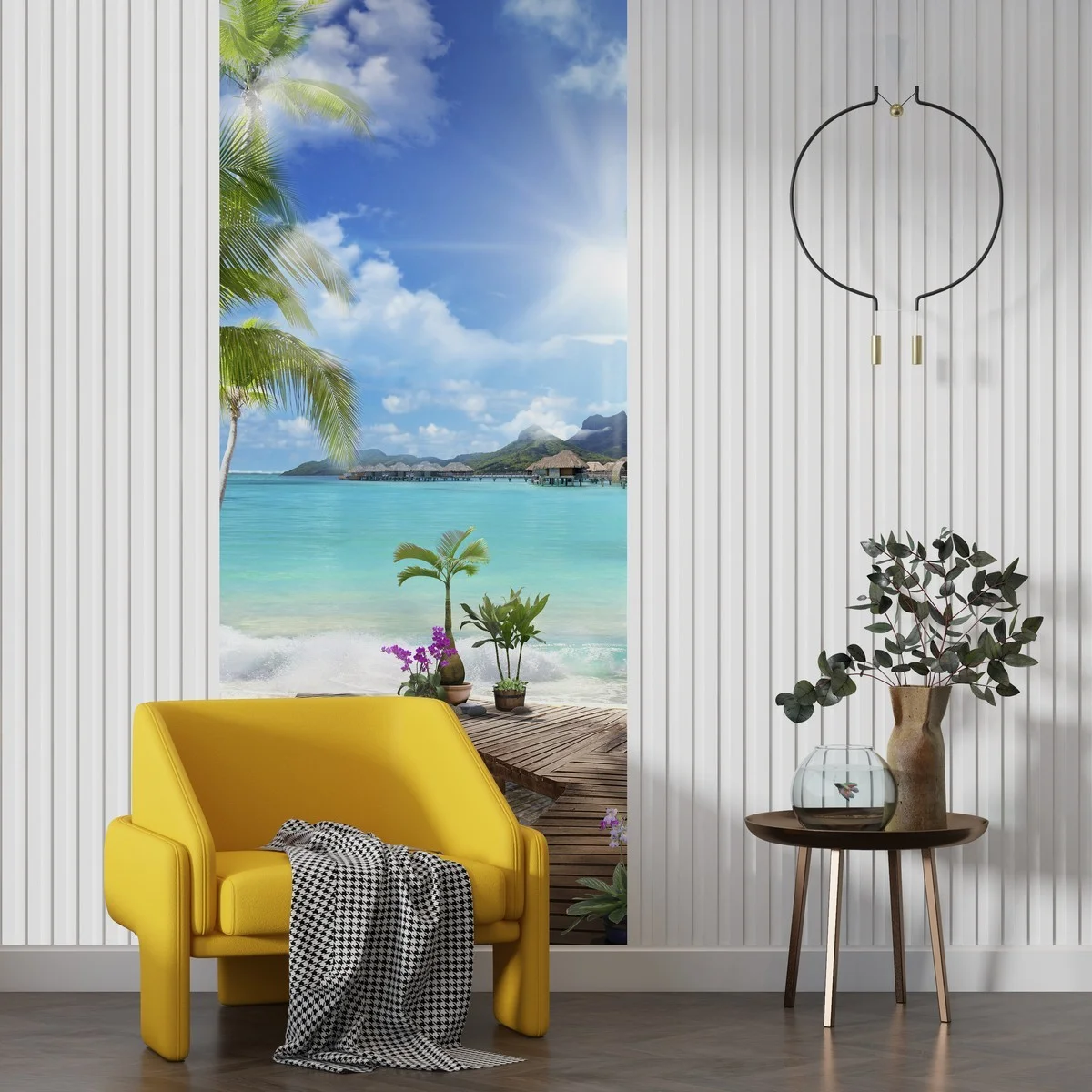 Фотообои рулонные Citydecor Море и Водопады 31 на флизелиновой основе 100x260 см