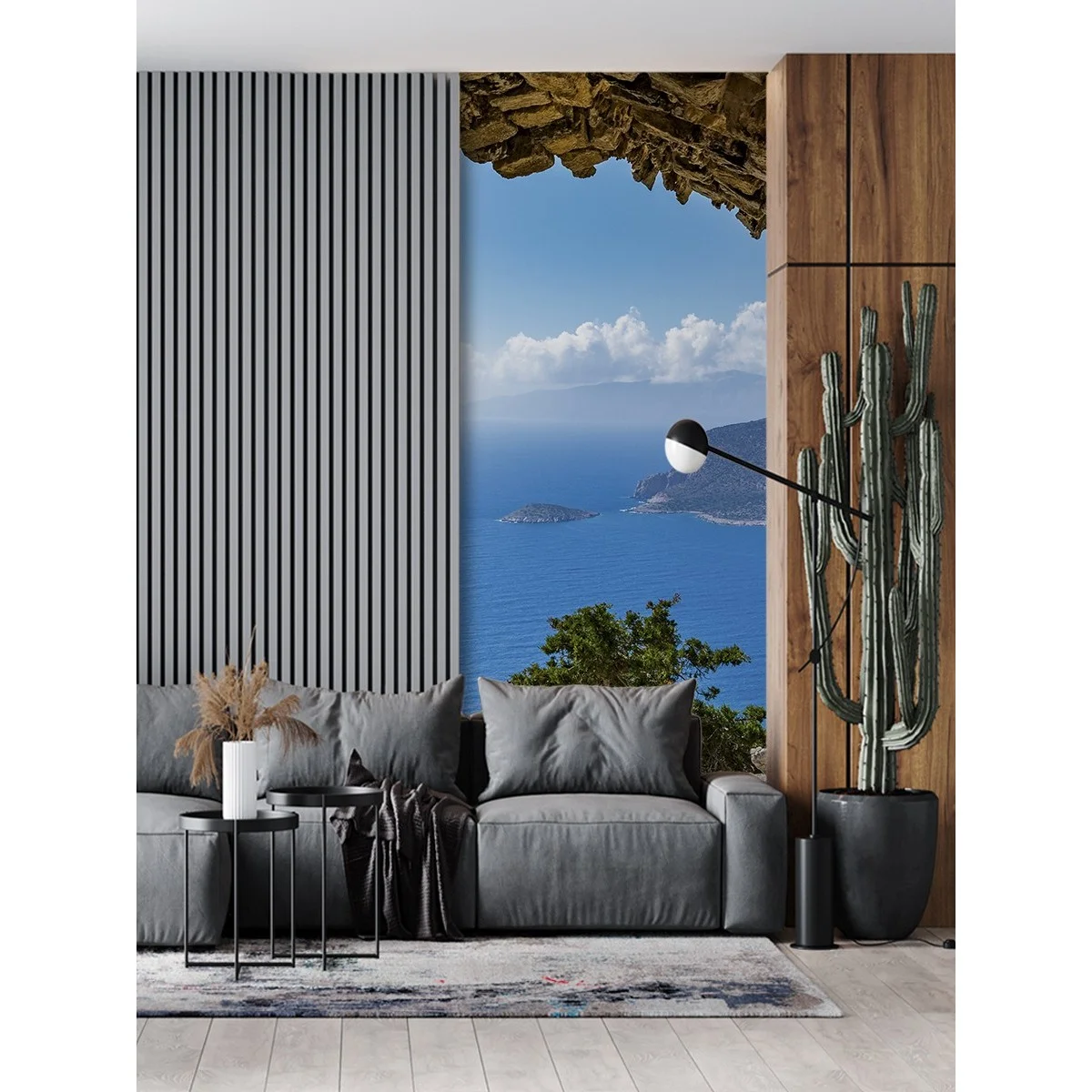 Фотообои рулонные Citydecor Море и Водопады 32 на флизелиновой основе 100x260 см