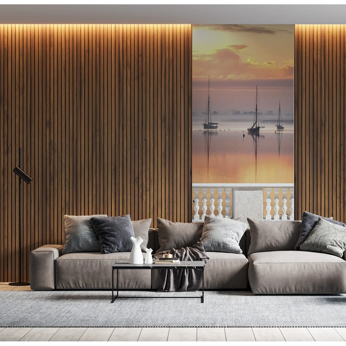 Фотообои рулонные Citydecor Море и Водопады 33 на флизелиновой основе 100x260 см