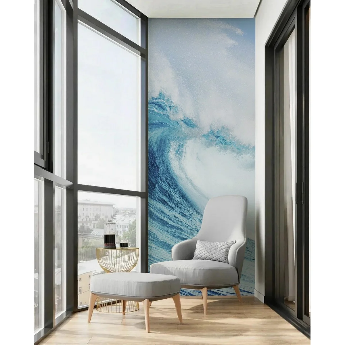 Фотообои рулонные Citydecor Море и Водопады 37 на флизелиновой основе 100x260 см