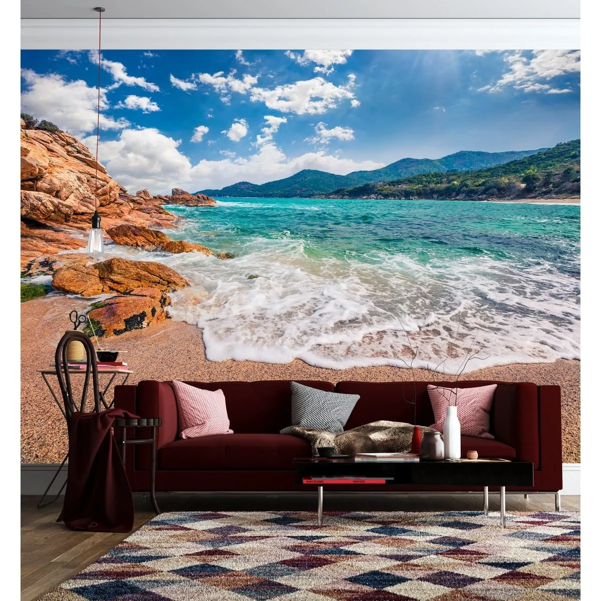 Фотообои рулонные Citydecor Море и Водопады 49 на флизелиновой основе 100x260 см