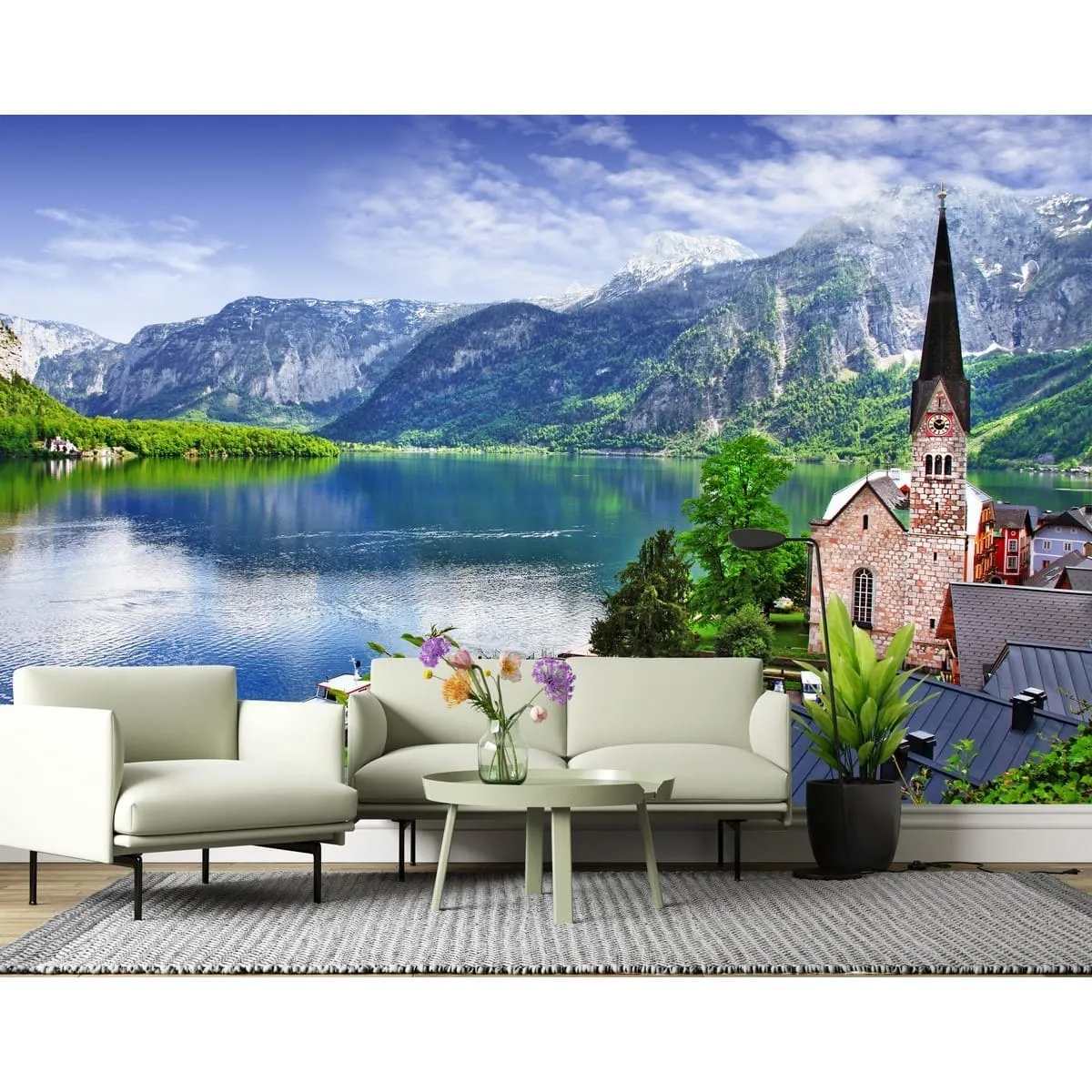 Фотообои рулонные Citydecor Море и Водопады 54 на флизелиновой основе 100x260 см
