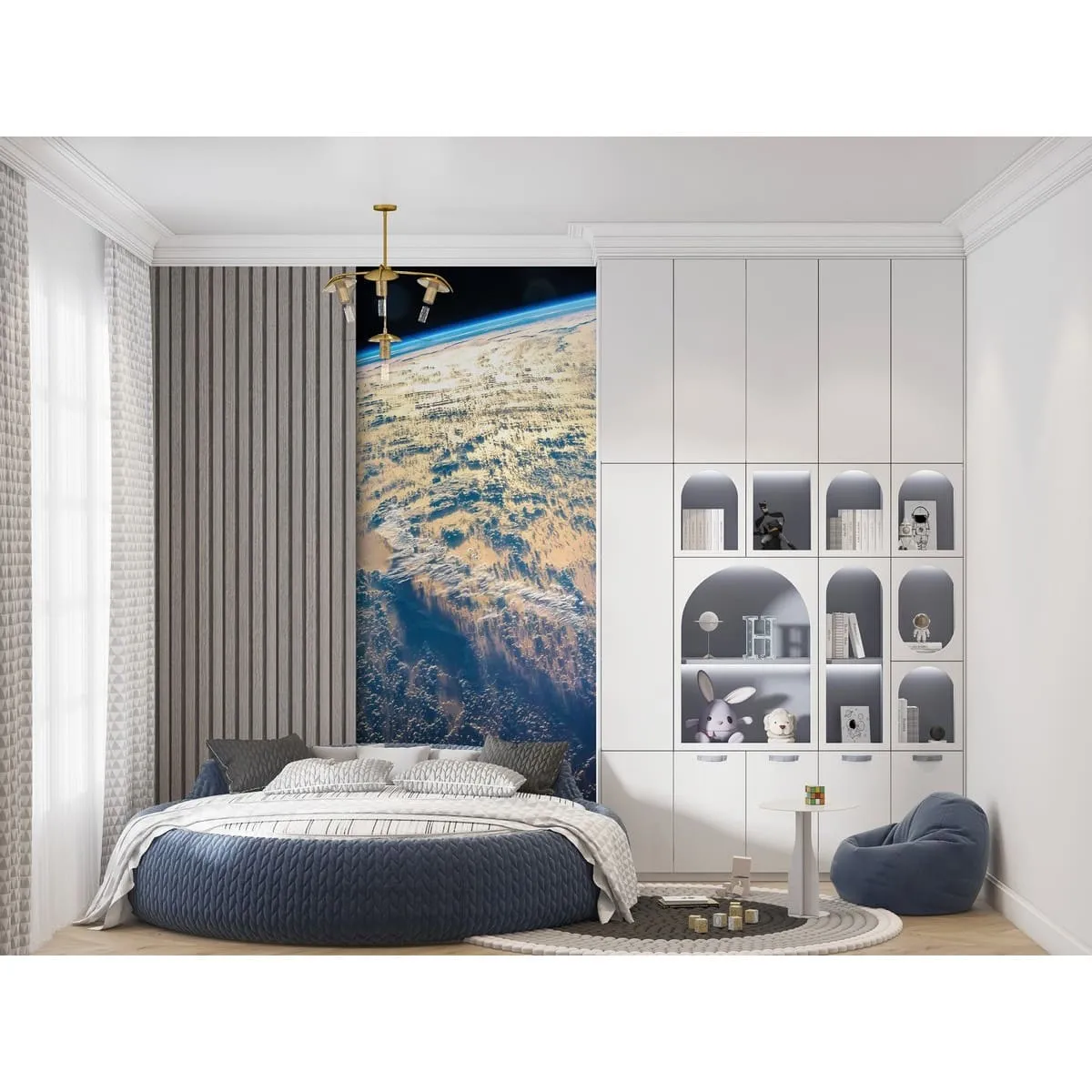 Фотообои рулонные Citydecor Космос 30 на флизелиновой основе 100x260 см