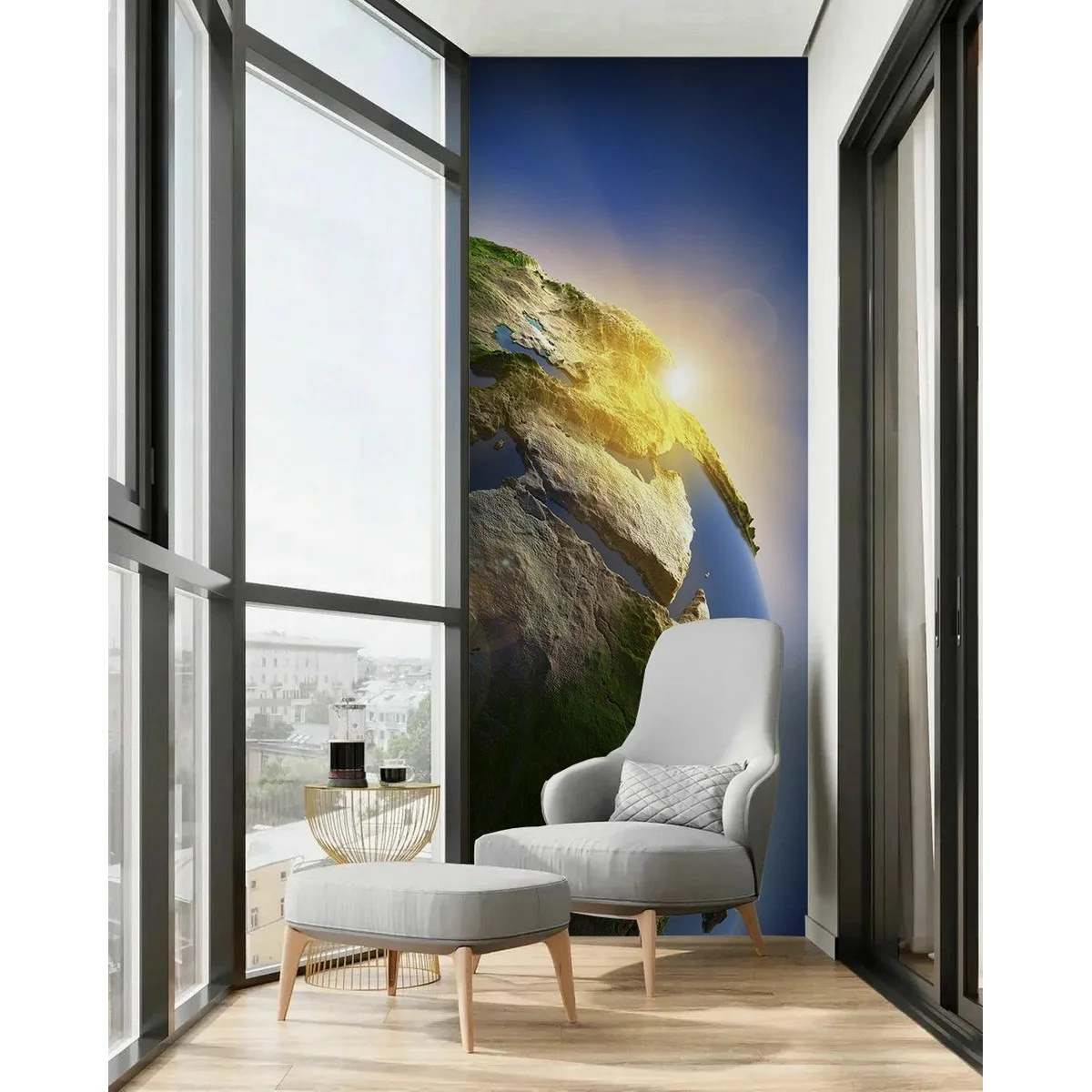 Фотообои рулонные Citydecor Космос 4 на флизелиновой основе 100x260 см