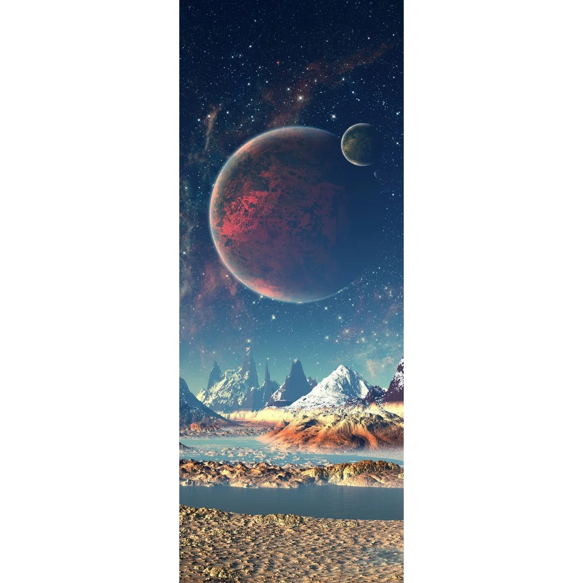 Фотообои рулонные Citydecor Космос 8 на флизелиновой основе 100x260 см