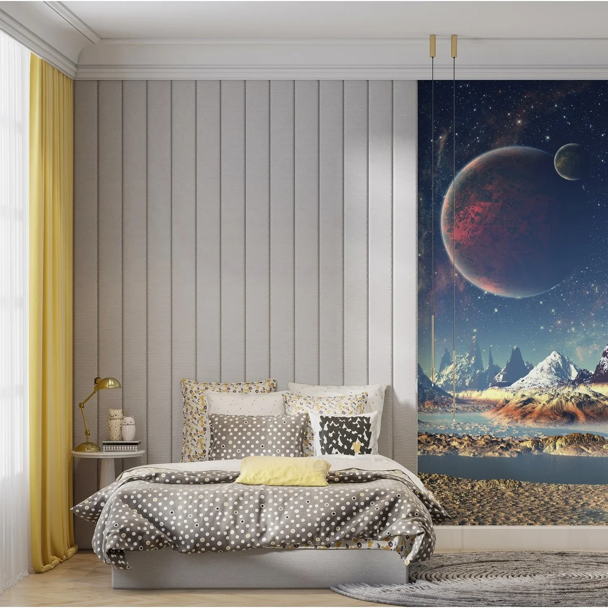 Фотообои рулонные Citydecor Космос 8 на флизелиновой основе 100x260 см