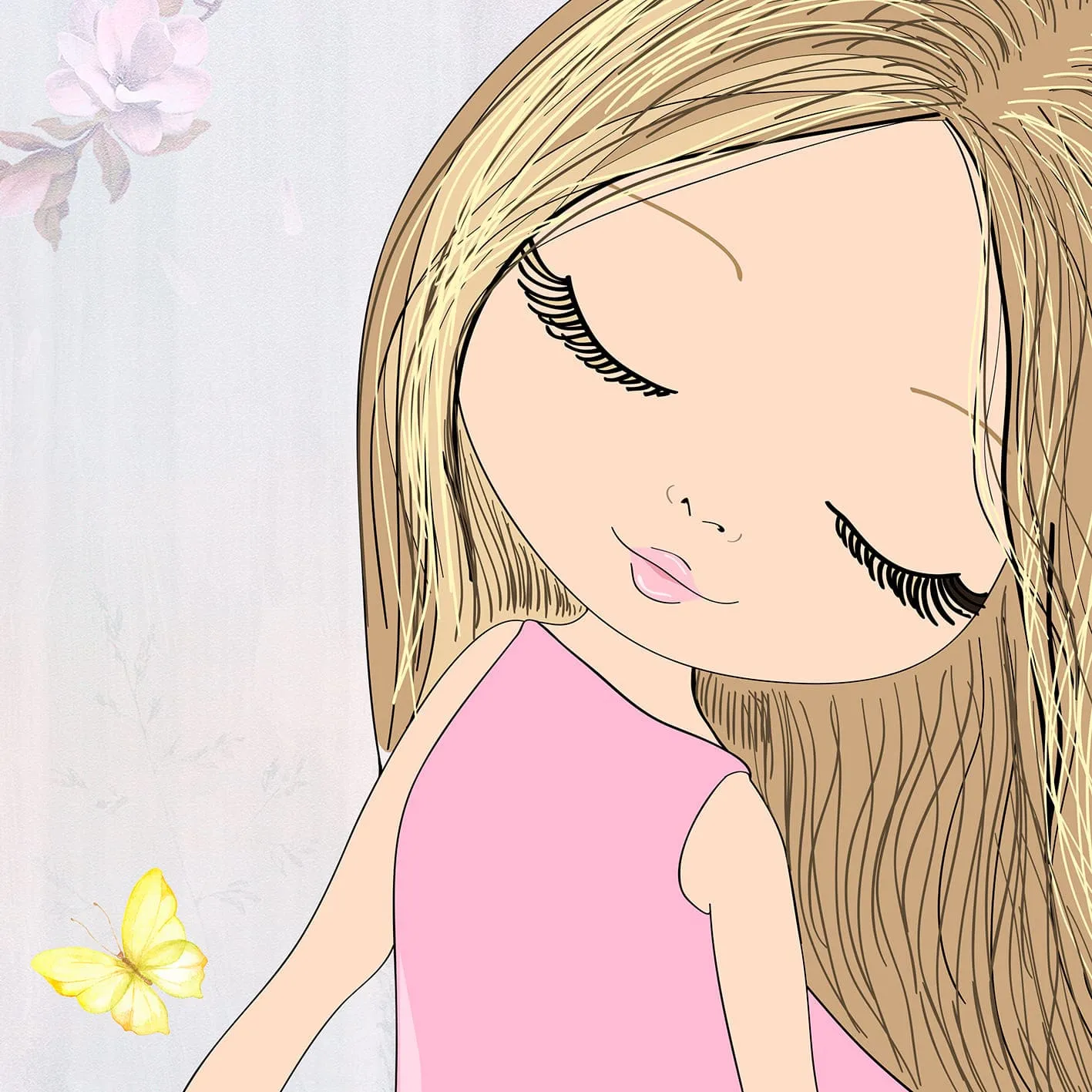 Дизайнерские фотообои рулонные Citydecor Sweet Dreams 1 на флизелиновой основе 100x260 см