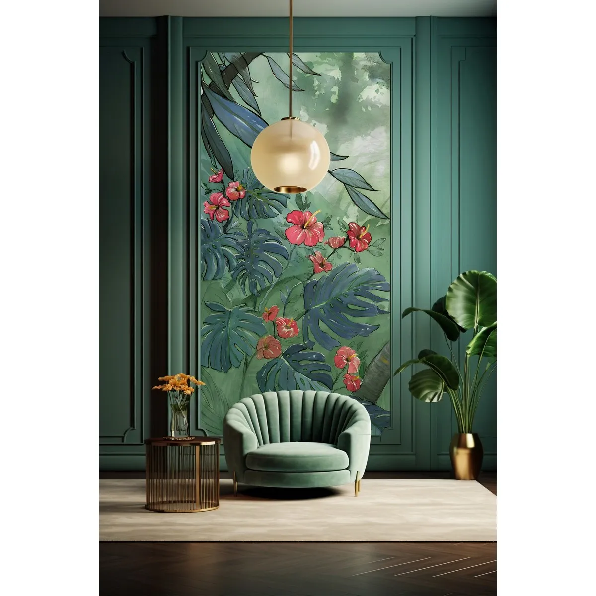 Фотообои рулонные Citydecor Таинственный лес 16 на флизелиновой основе 100x260 см