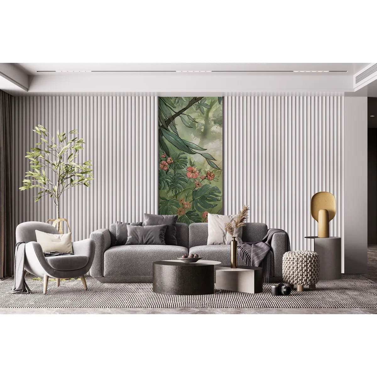 Фотообои рулонные Citydecor Таинственный лес 20 на флизелиновой основе 100x260 см