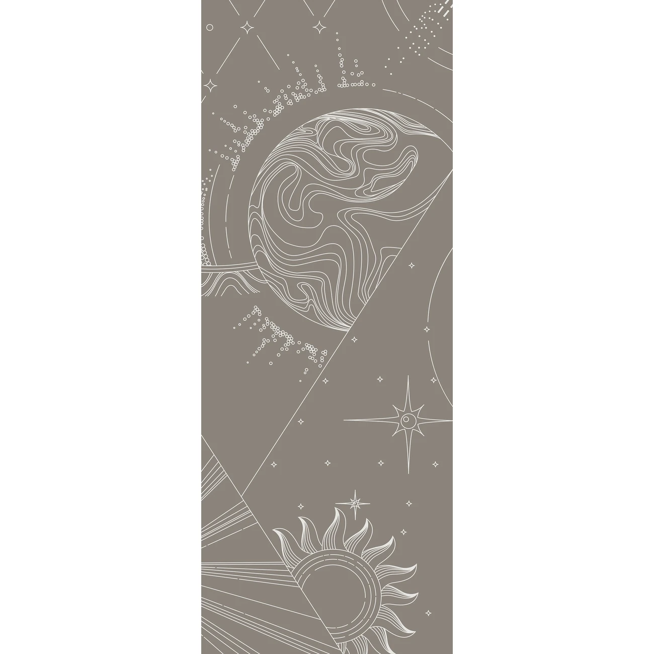 Фотообои рулонные Citydecor Universe 36 на флизелиновой основе 100x260 см