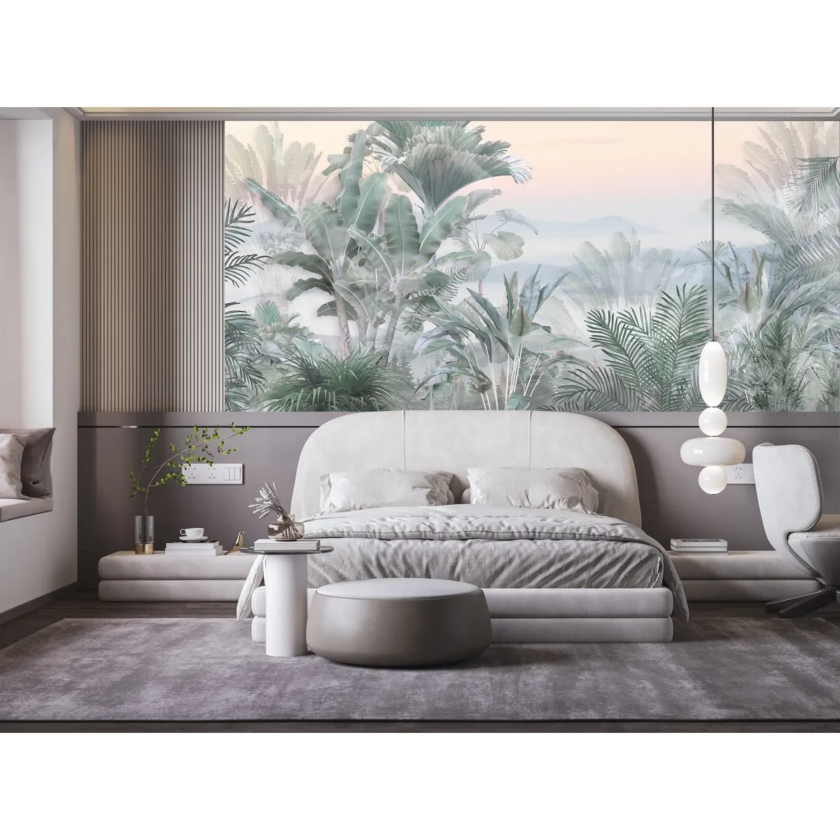 Фотообои рулонные Citydecor Знойные тропики 18 на флизелиновой основе 100x260 см