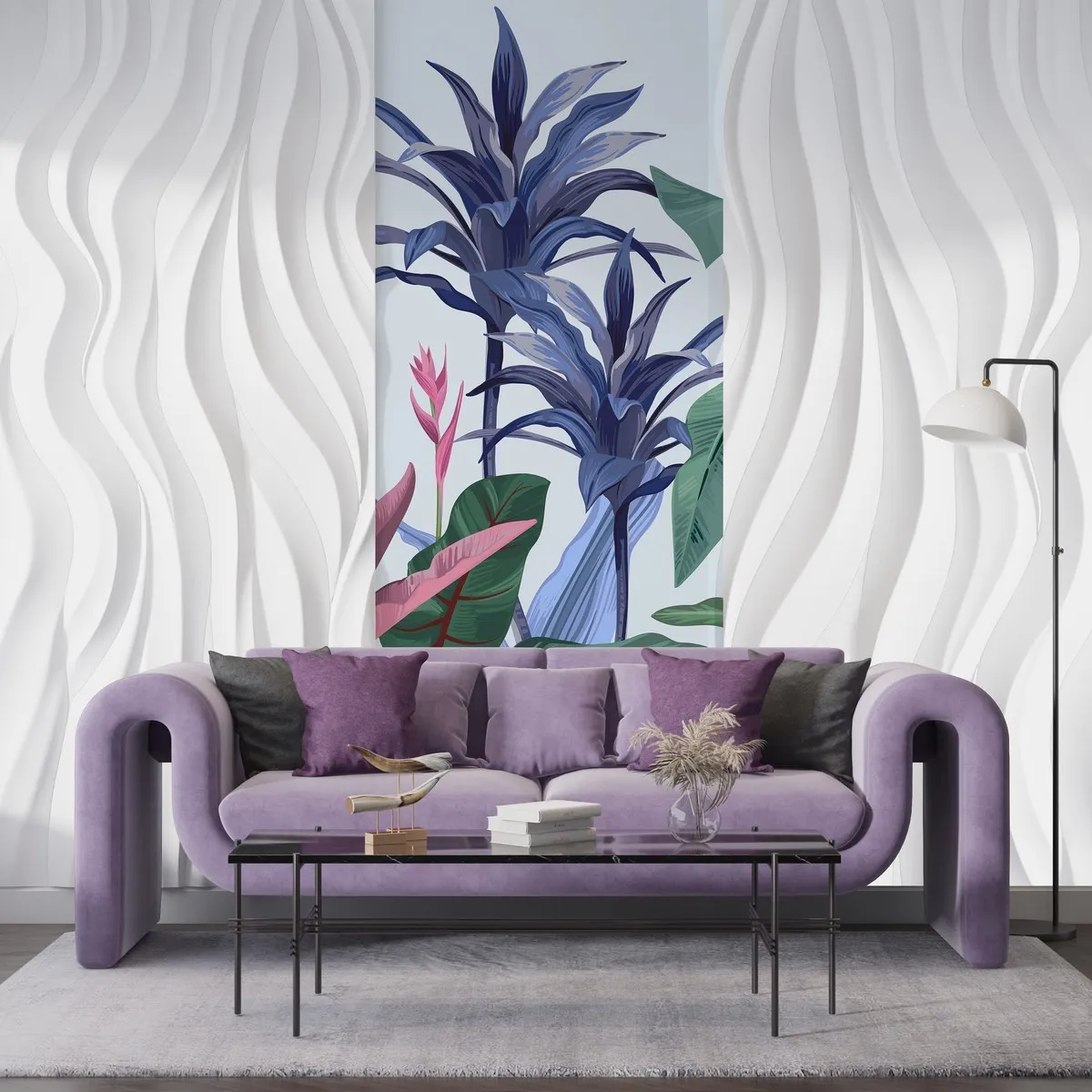 Фотообои рулонные Citydecor Знойные тропики 25 на флизелиновой основе 100x260 см