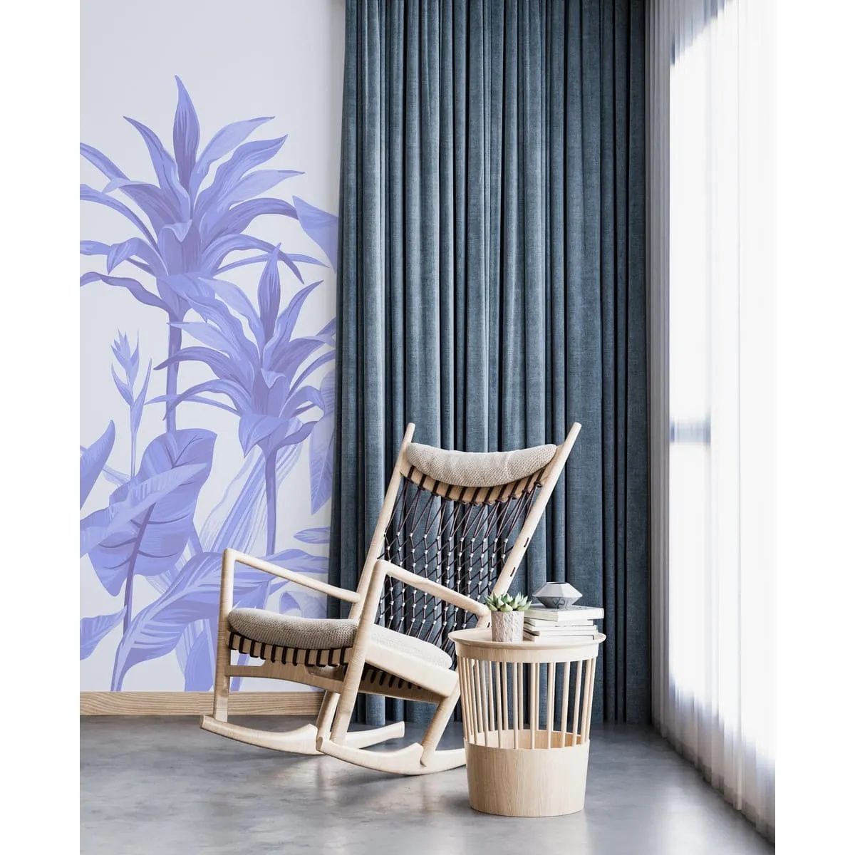 Фотообои рулонные Citydecor Знойные тропики 28 на флизелиновой основе 100x260 см