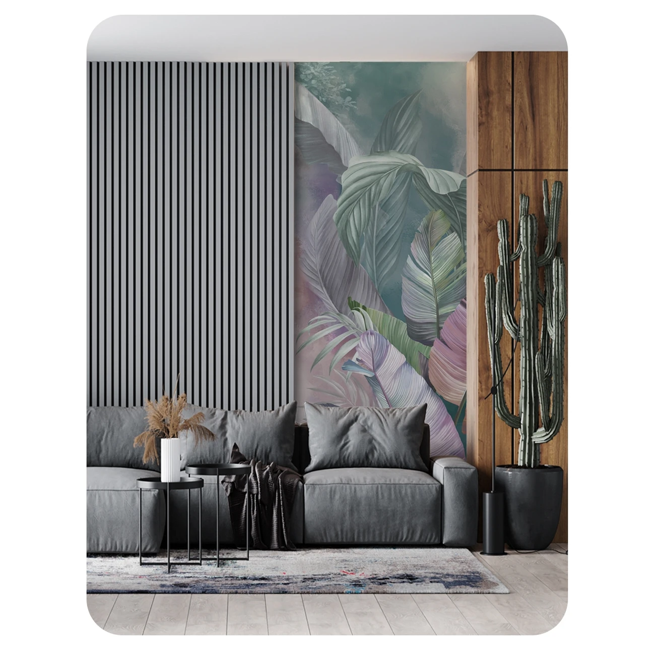 Фотообои рулонные Citydecor Знойные тропики 45 на флизелиновой основе 100x260 см