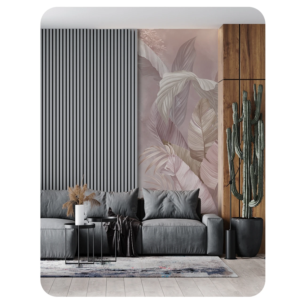 Фотообои рулонные Citydecor Знойные тропики 49 на флизелиновой основе 100x260 см