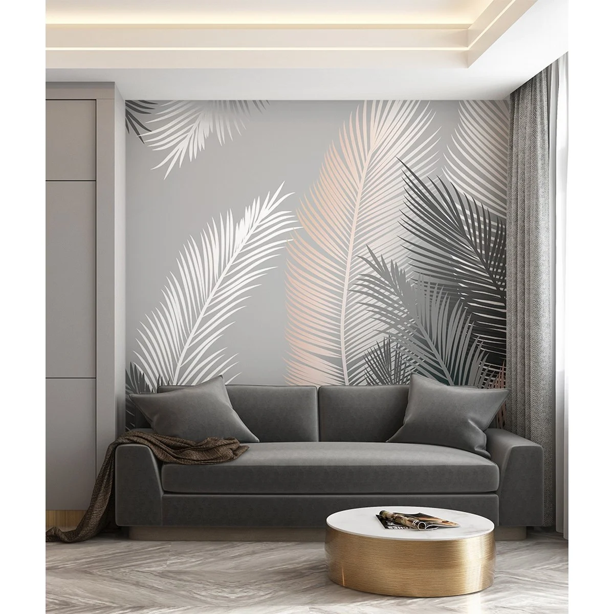 Фотообои рулонные Citydecor Пальмовые листья 57 на флизелиновой основе 200x140 см