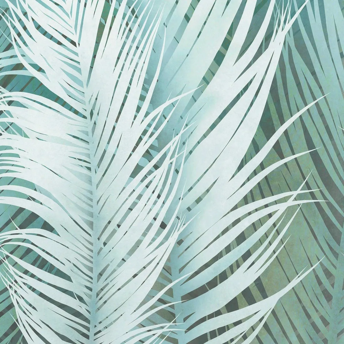 Фотообои рулонные Citydecor Пальмовые листья AIR 65 на флизелиновой основе 200x140 см