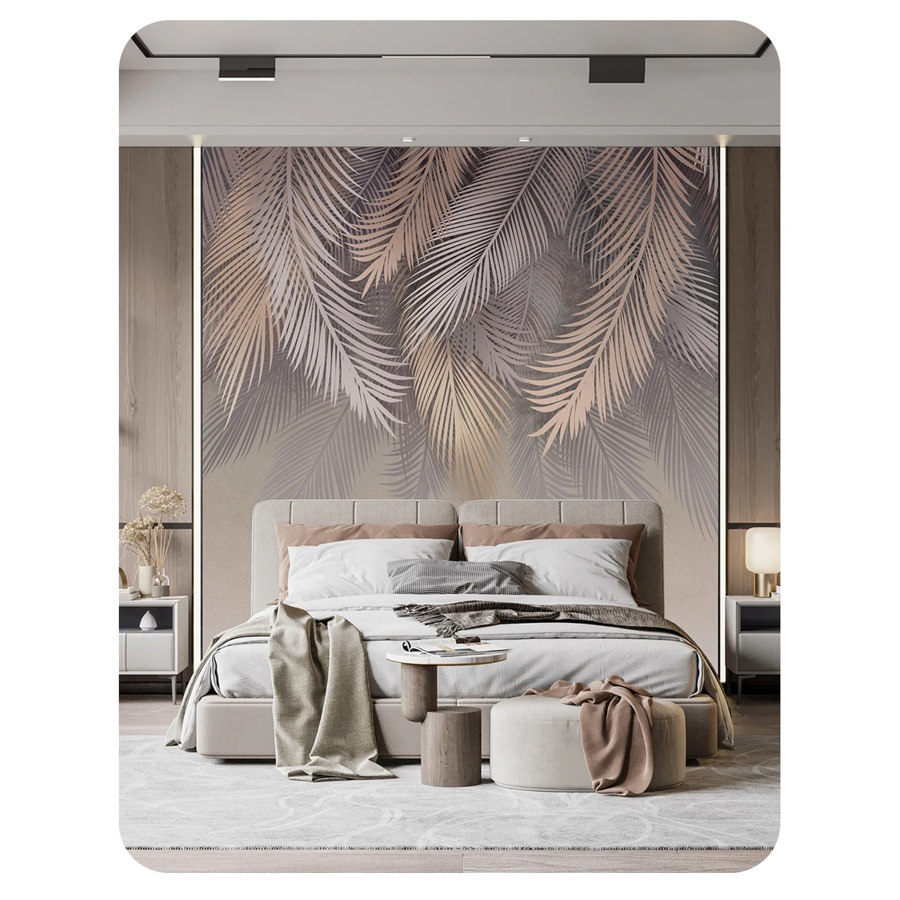 Фотообои рулонные Citydecor Пальмовые листья 79 на флизелиновой основе 200x140 см