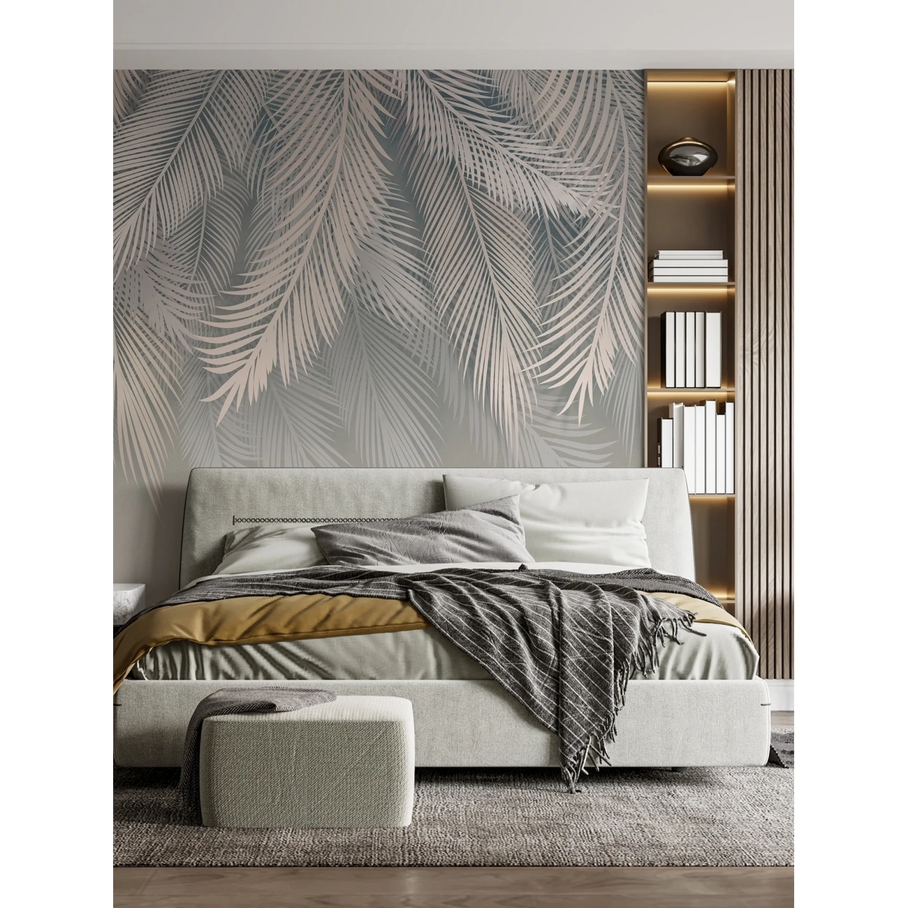 Фотообои рулонные Citydecor Пальмовые листья 83 на флизелиновой основе 200x140 см