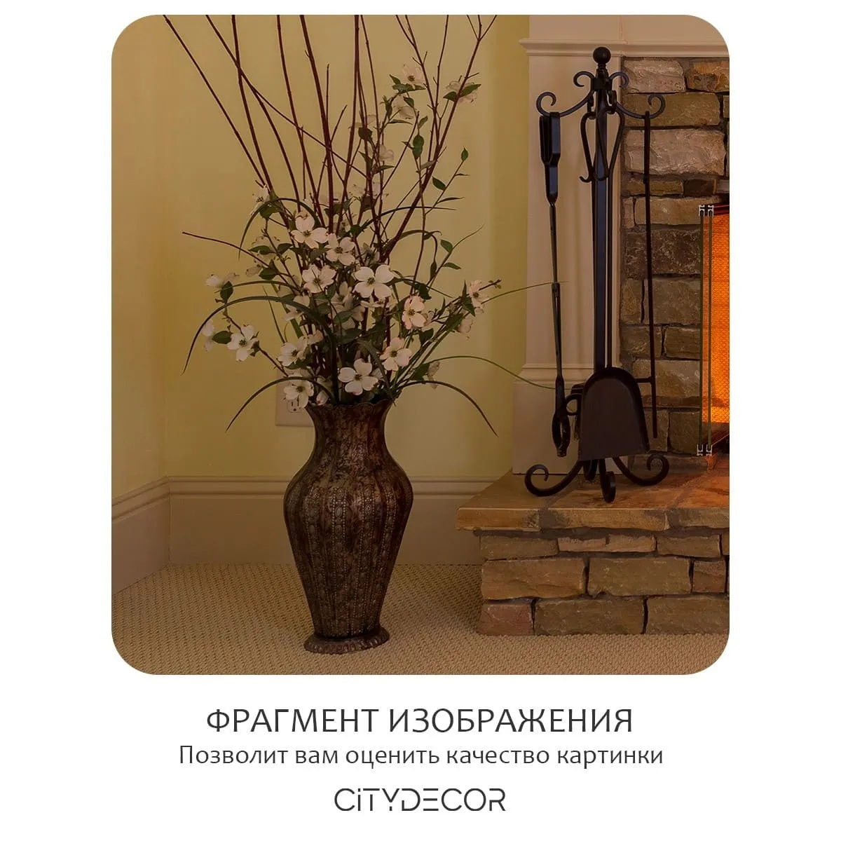 Фотообои рулонные Citydecor Абстракция 412 на флизелиновой основе 200x140 см