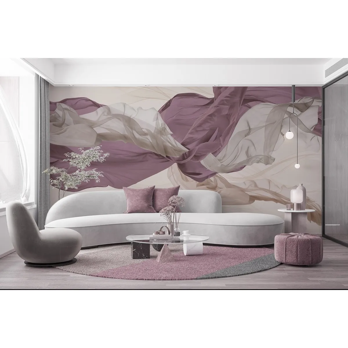 Фотообои рулонные Citydecor Air 3 на флизелиновой основе 200x140 см