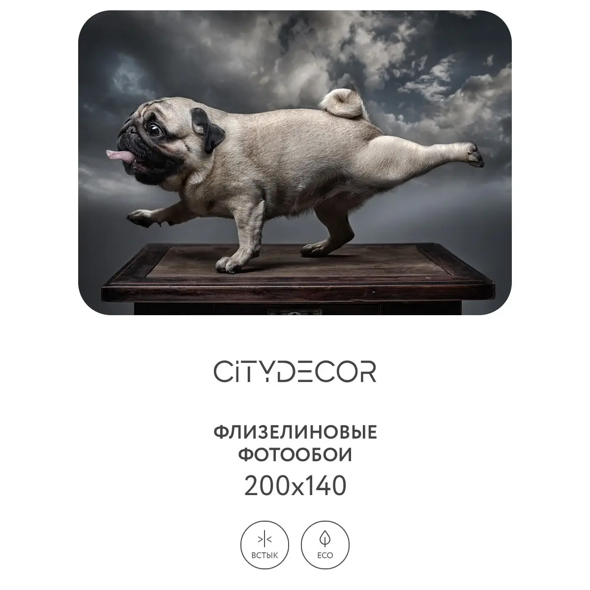 Фотообои рулонные Citydecor Животные и Птицы 13 на флизелиновой основе 200x140 см