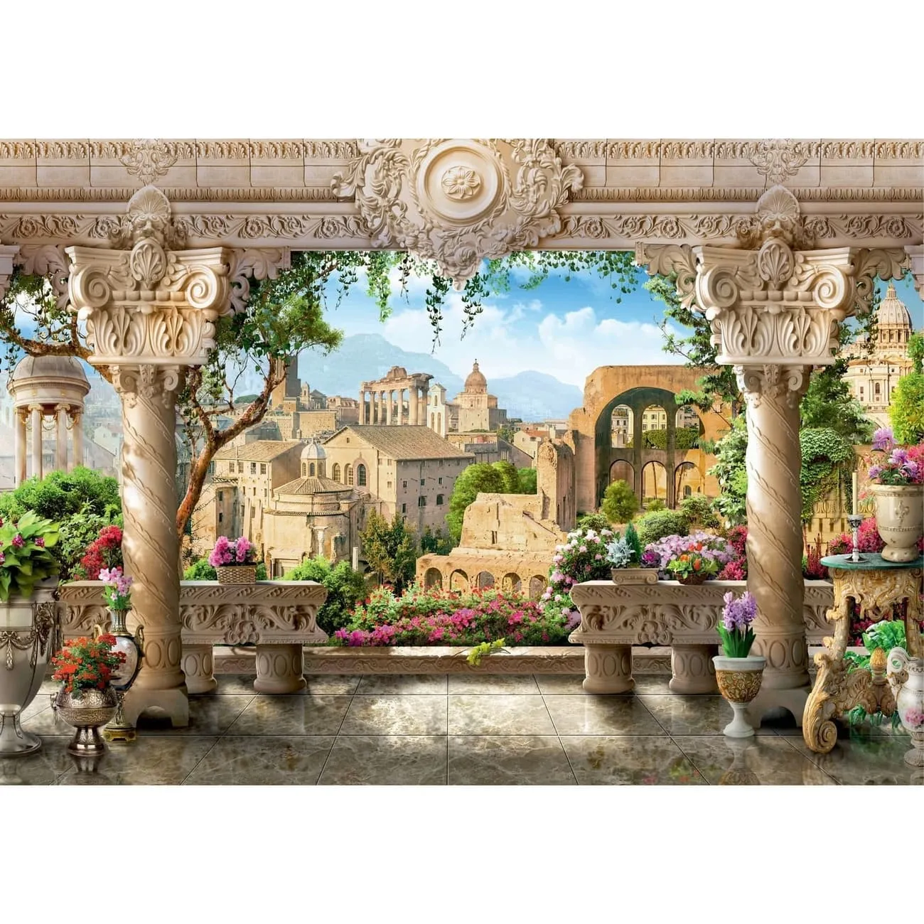 Фотообои рулонные Citydecor Античная фреска на флизелиновой основе 200x140 см