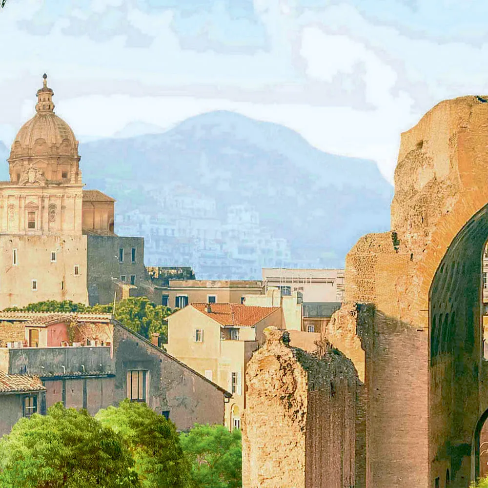 Фотообои рулонные Citydecor Античная фреска на флизелиновой основе 200x140 см