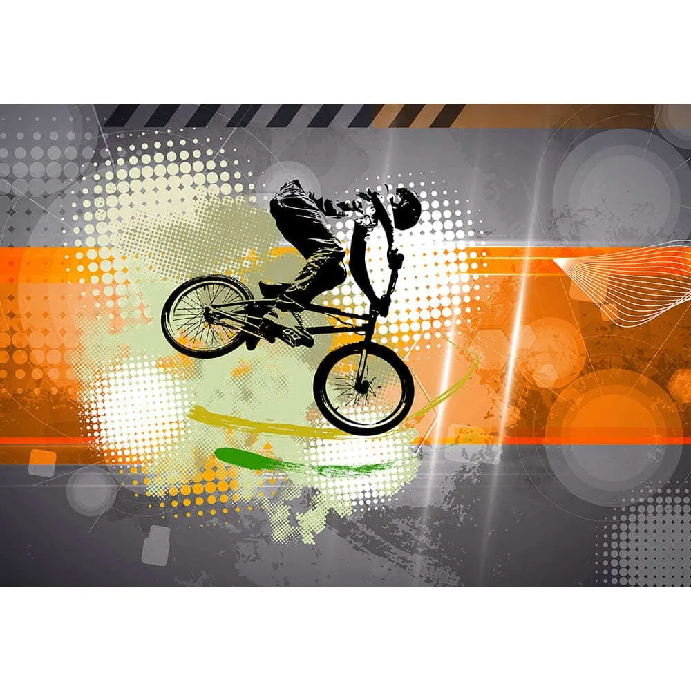 Фотообои рулонные Citydecor Байк трэвел на флизелиновой основе 200x140 см