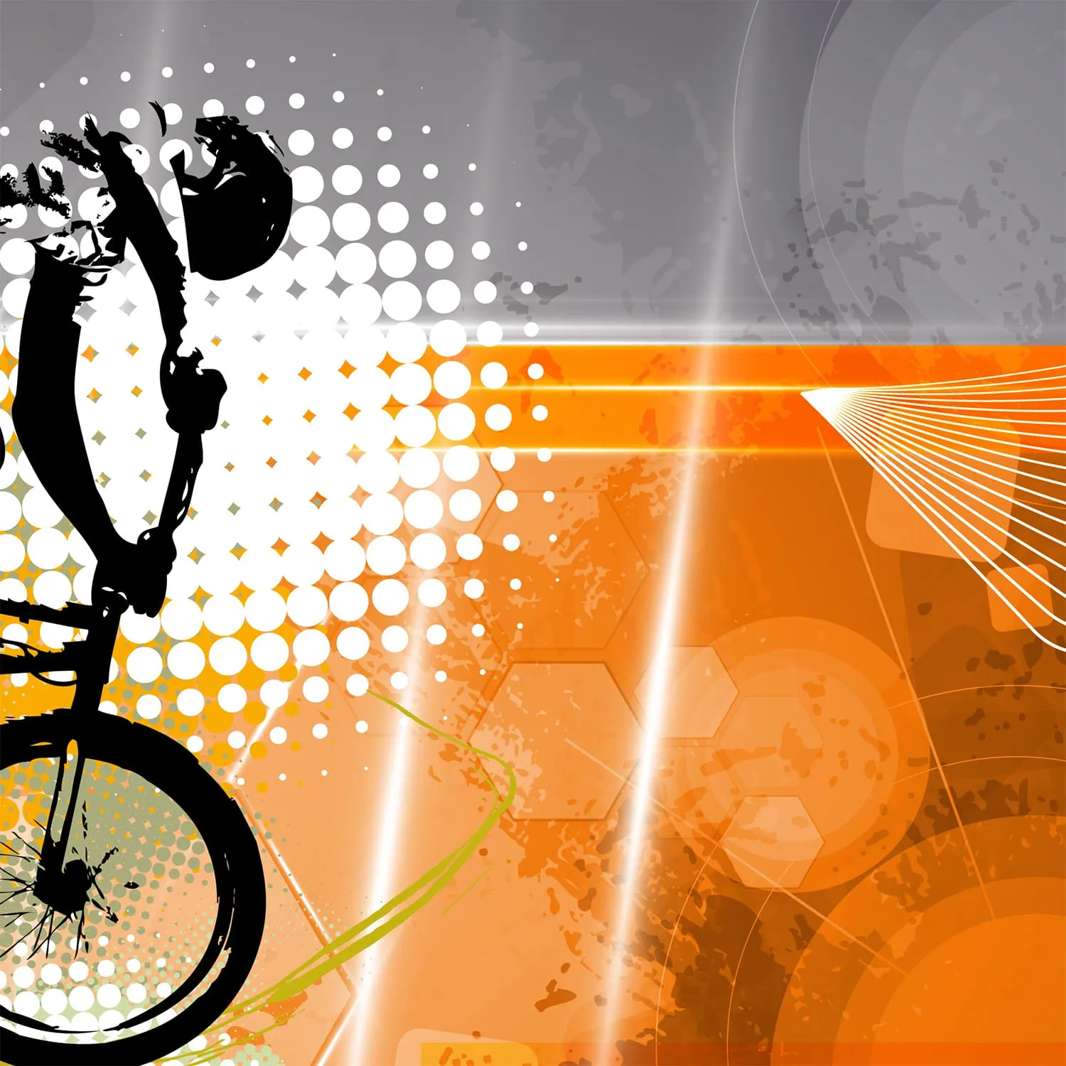 Фотообои рулонные Citydecor Байк трэвел на флизелиновой основе 200x140 см