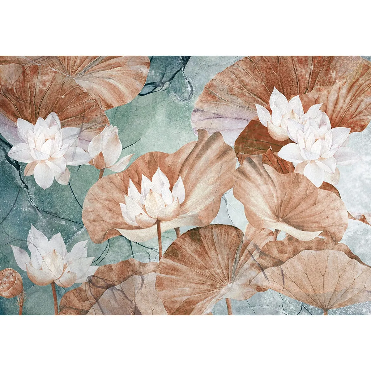 Дизайнерские фотообои рулонные Citydecor Blossom 11 на флизелиновой основе 200x140 см