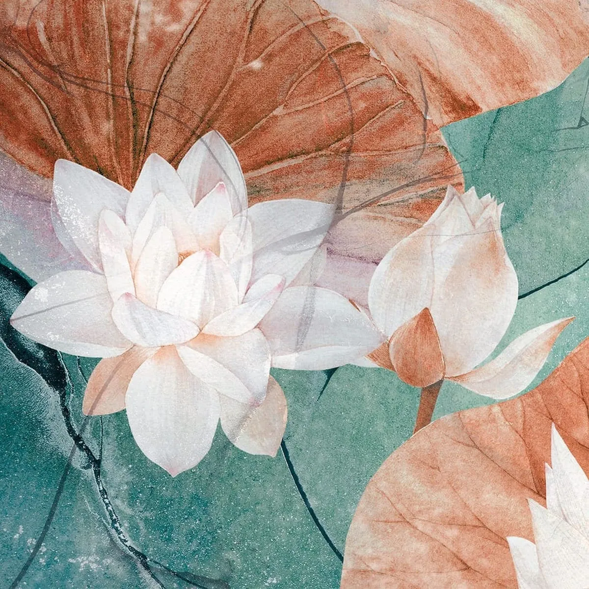 Дизайнерские фотообои рулонные Citydecor Blossom 11 на флизелиновой основе 200x140 см