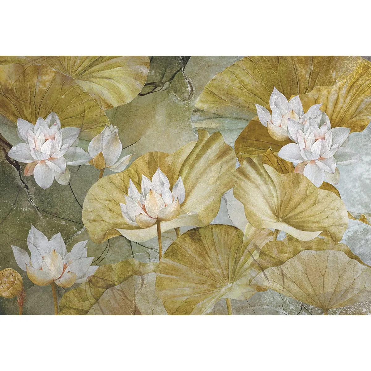 Дизайнерские фотообои рулонные Citydecor Blossom 16 на флизелиновой основе 200x140 см