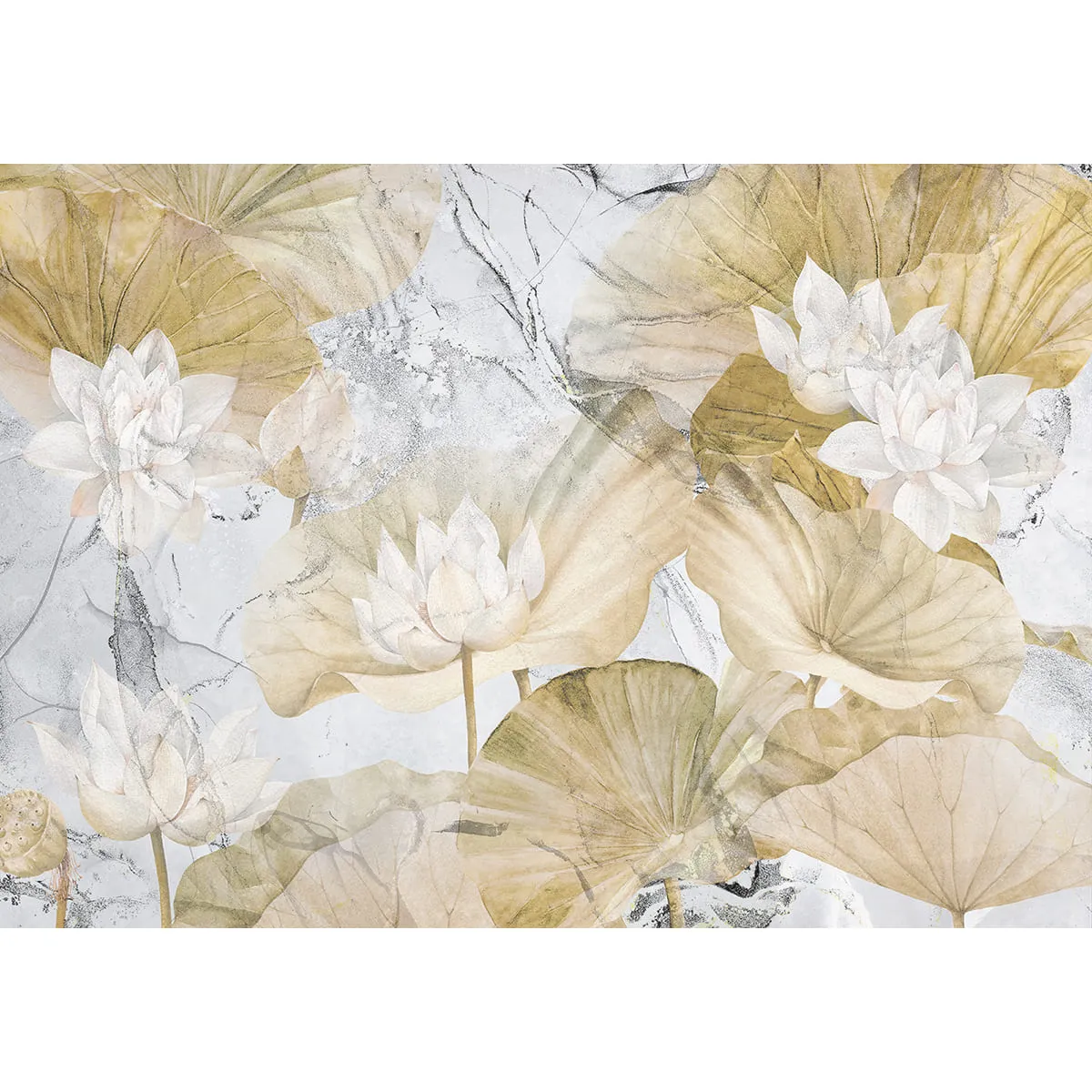 Дизайнерские фотообои рулонные Citydecor Blossom 21 на флизелиновой основе 200x140 см