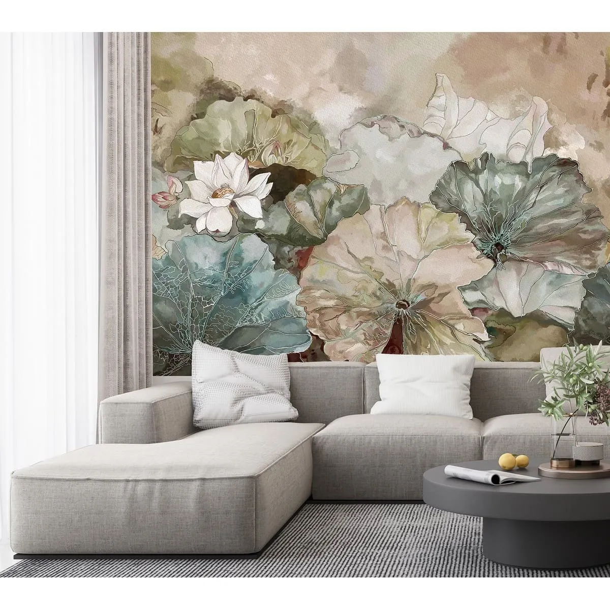 Дизайнерские фотообои рулонные Citydecor Blossom 2 на флизелиновой основе 200x140 см
