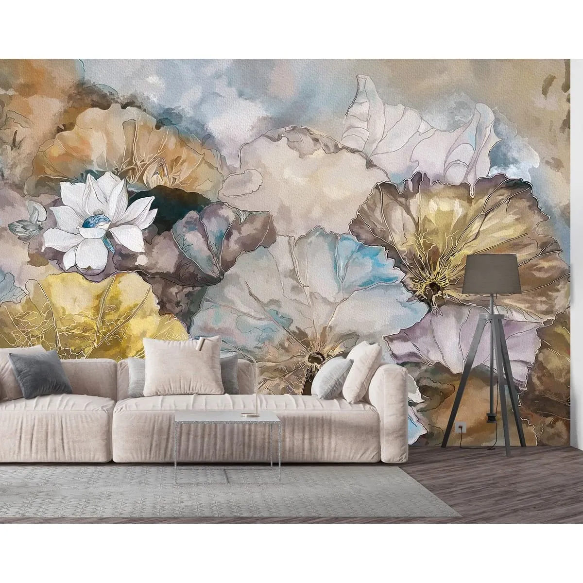 Дизайнерские фотообои рулонные Citydecor Blossom 7 на флизелиновой основе 200x140 см