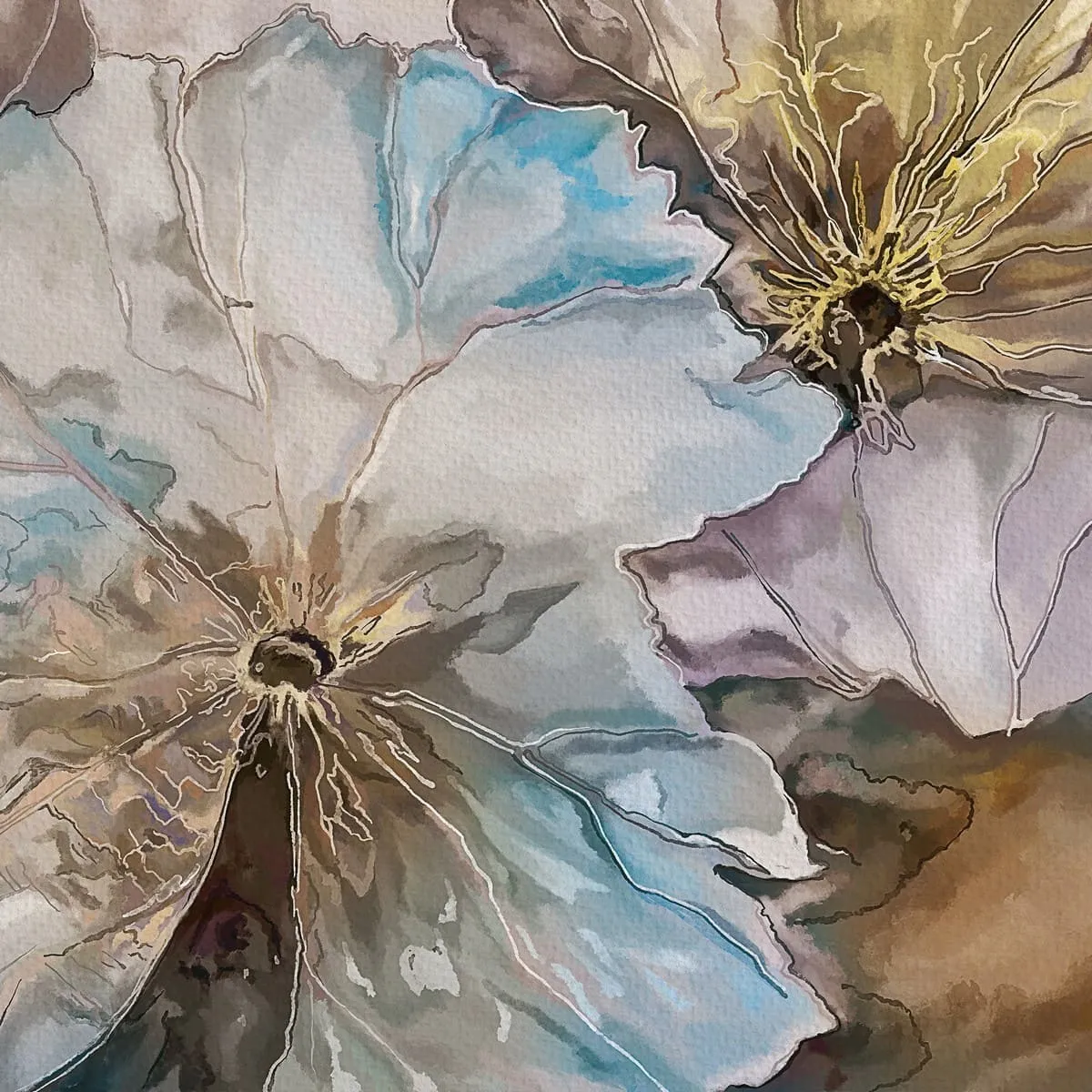 Дизайнерские фотообои рулонные Citydecor Blossom 7 на флизелиновой основе 200x140 см
