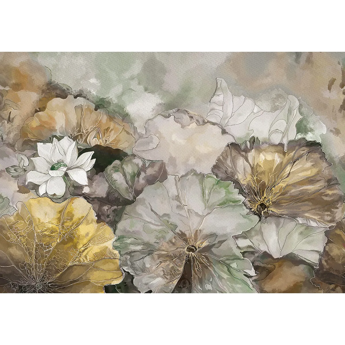 Дизайнерские фотообои рулонные Citydecor Blossom 8 на флизелиновой основе 200x140 см