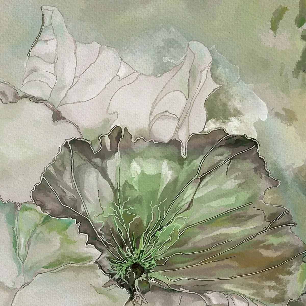 Дизайнерские фотообои рулонные Citydecor Blossom 9 на флизелиновой основе 200x140 см