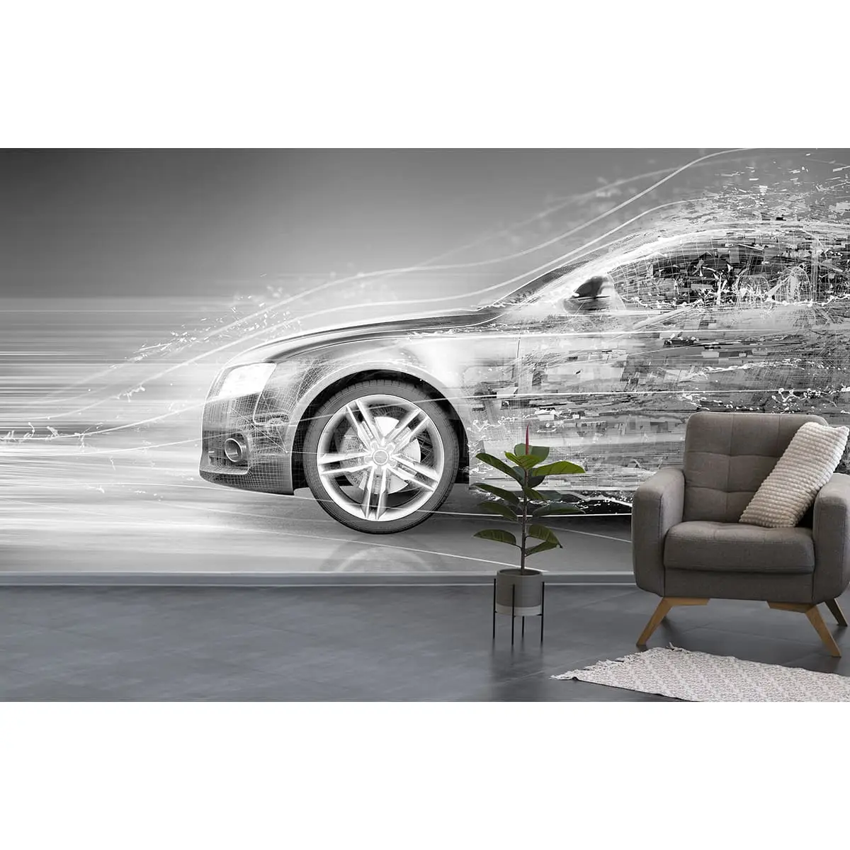 Фотообои рулонные Citydecor Транспорт 7 на флизелиновой основе 200x140 см