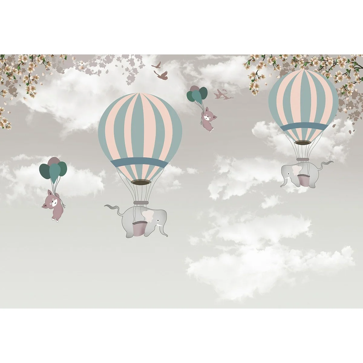 Фотообои рулонные Citydecor Cute&Lovely 11 на флизелиновой основе 200x140 см