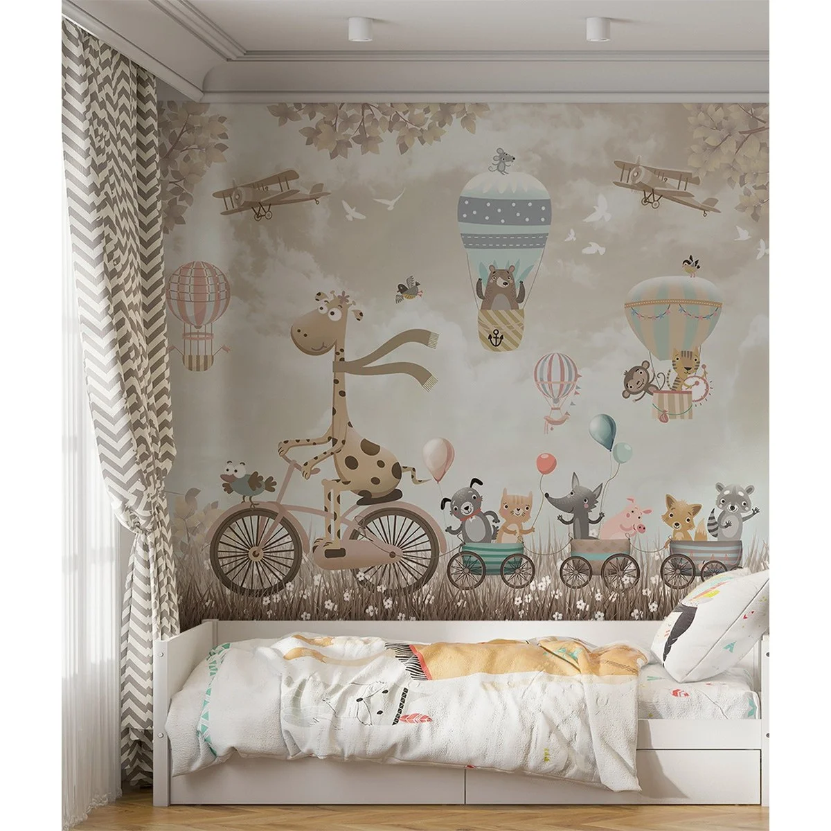 Фотообои рулонные Citydecor Cute&amp;Lovely 17 на флизелиновой основе 200x140 см