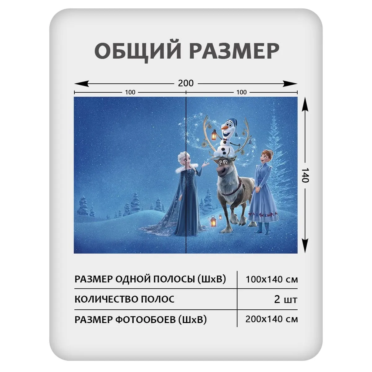 Фотообои рулонные Citydecor Детская 434 на флизелиновой основе 200x140 см