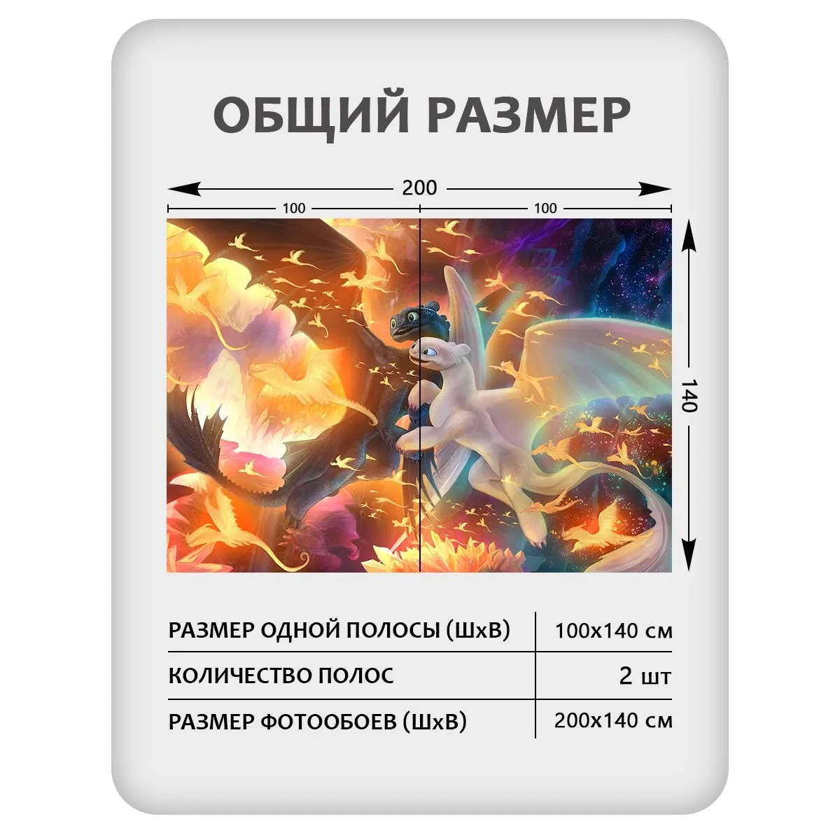 Фотообои рулонные Citydecor Детская 441 на флизелиновой основе 200x140 см