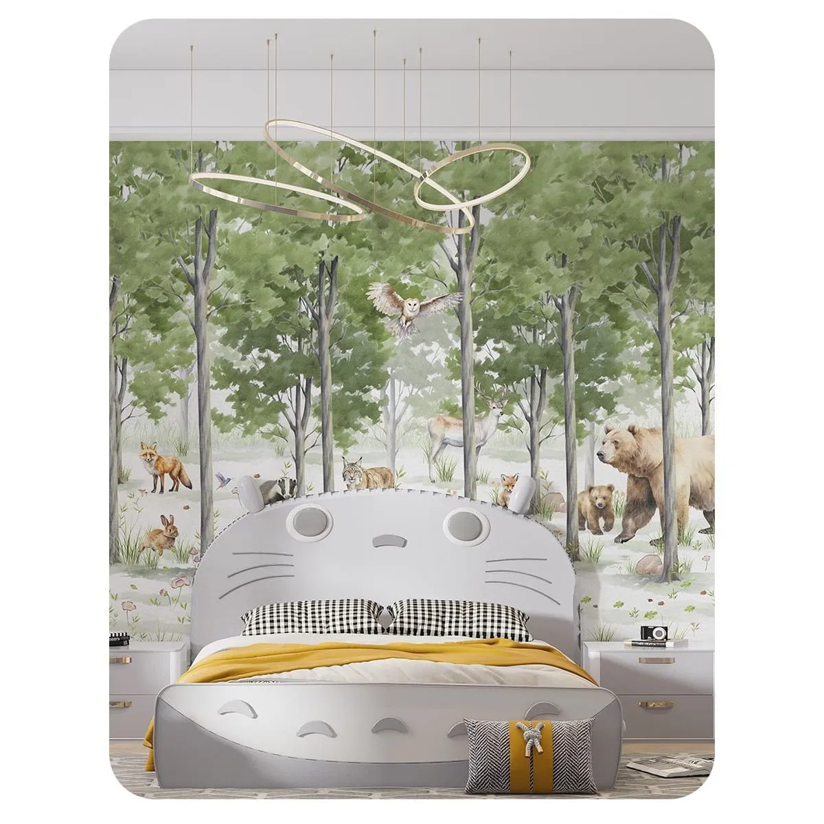 Фотообои рулонные Citydecor Детская 471 на флизелиновой основе 200x140 см