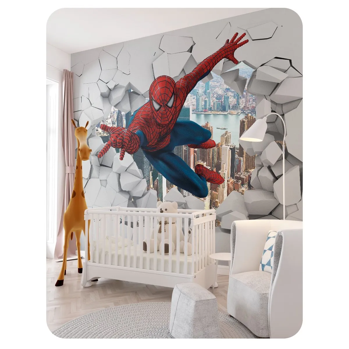 Фотообои рулонные Citydecor Детская 479 на флизелиновой основе 200x140 см