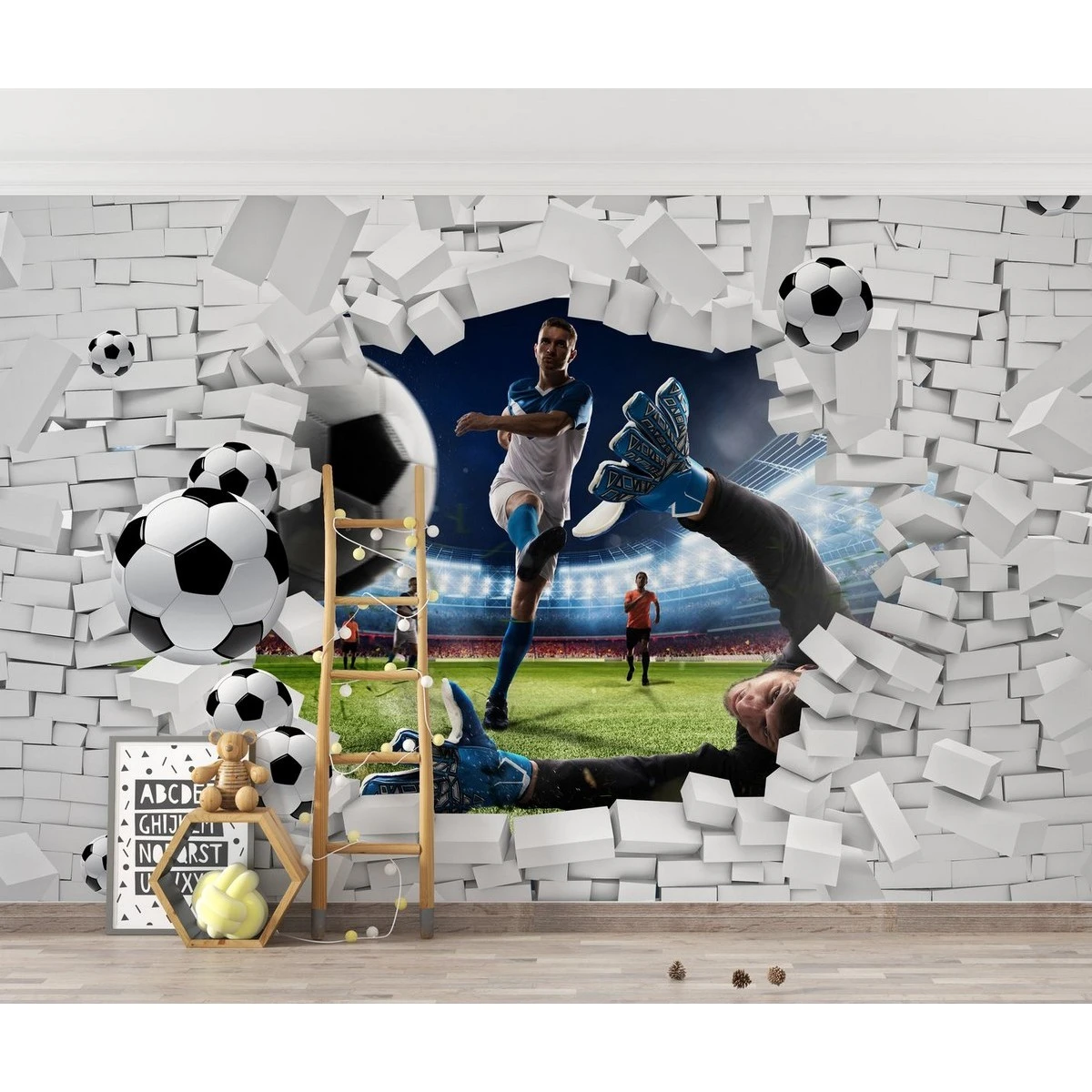 Фотообои рулонные Citydecor Детская 48 на флизелиновой основе 200x140 см